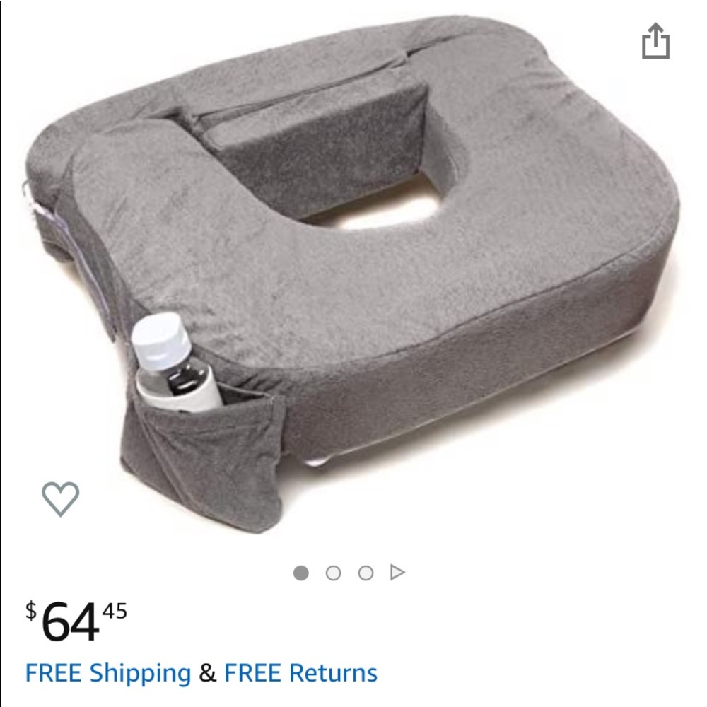 My Best friend nursing pillow for twins.